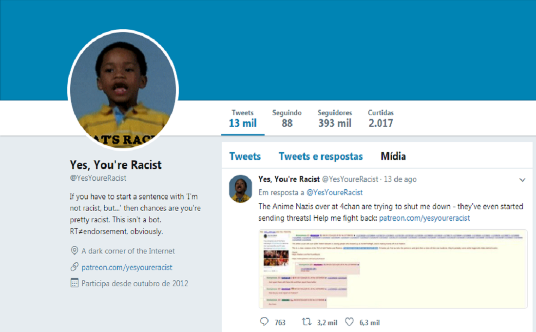 Campanha No Twitter Identifica Defensores Da Supremacia Branca 