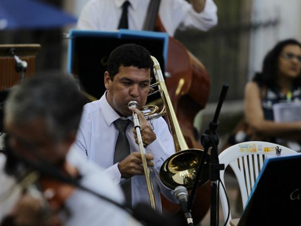 Repertório da Orquestra ComPassos celebrou Jorge Amado por Foto: Arisson Marinho