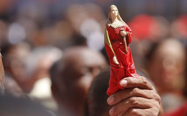 Festa de Santa Bárbara no Pelourinho, em Salvador- Bahia.