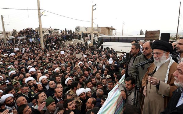 Ali Khamenei nasceu em 1939 em Mashhad por IRANIAN SUPREME LEADER'S WEBSITE /AFP