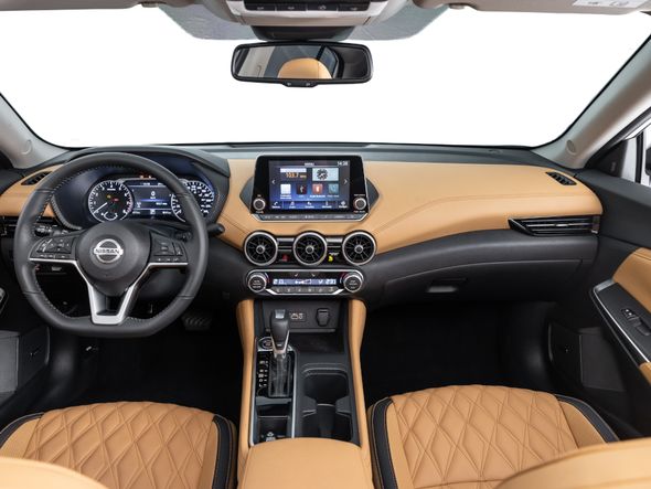 A versão topo de linha tem a opção de detalhes bege no acabamento