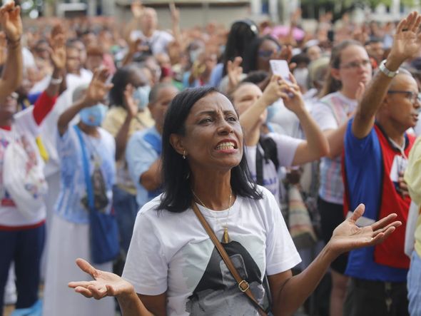 Caminhada por Marina Silva/CORREIO