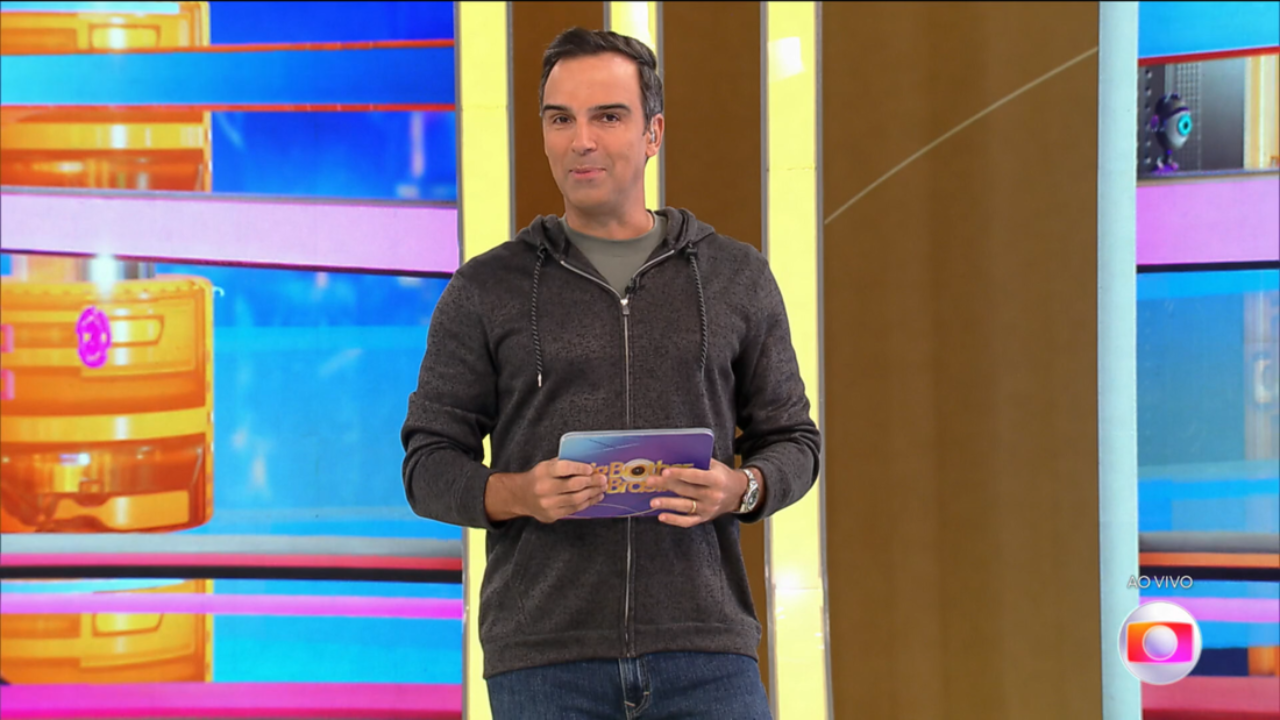 Tadeu Schmidt explica sobre dinâmica da final por TV Globo