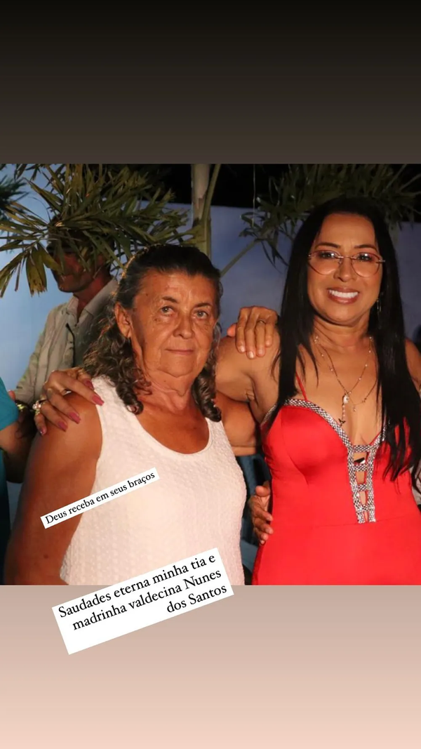 Tia de Whindersson Nunes morre após luta do humorista por Redes sociais