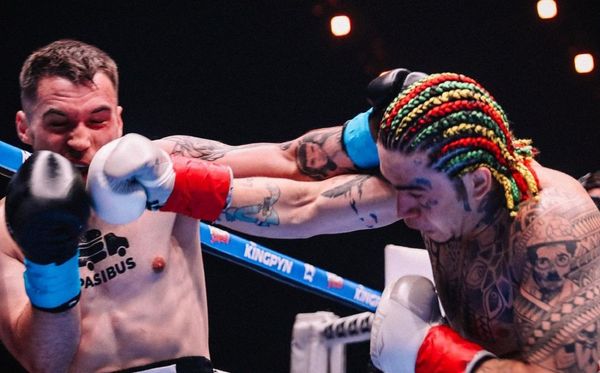 Whindersson Nunes venceu Filip Marcinek por nocaute por Kingpyn Boxing/Divulgação