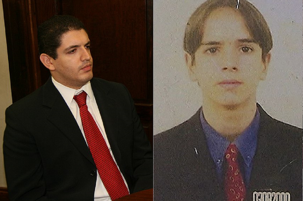 Pastor Fernando e o jovem Lucas Terra por Reprodução