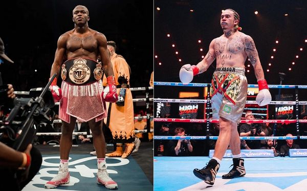 KSI desafiou Whindersson Nunes no boxe  por Reprodução/Instagram e Kingpyn Boxing/Divulgação