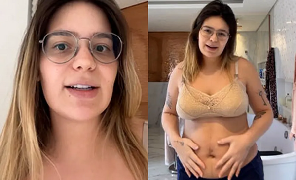Viih Tube exibe corpo após perder 10kg por Redes sociais