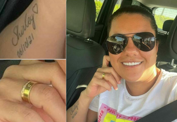 Maqueila tinha o nome de Shirley tatuado no braço