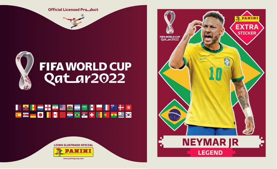 COR da NOSSA FIGURINHA - Álbum Copa do Mundo Qatar 2022 da Panini 