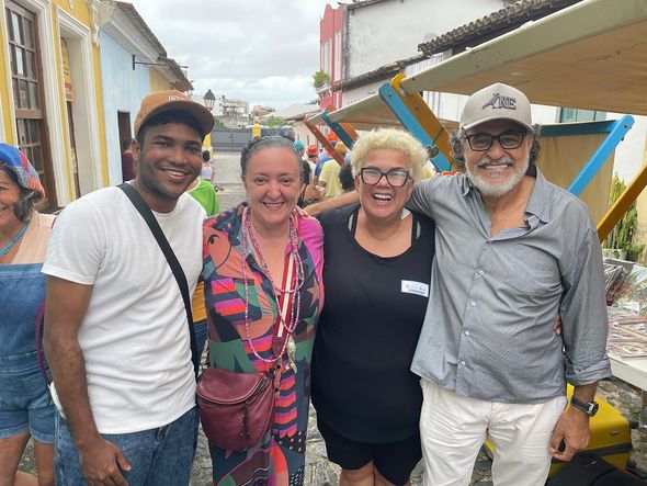 Bruno Roma, Rita Assemany, Zeca Abreu e Carlos Betão  por Foto Correio 