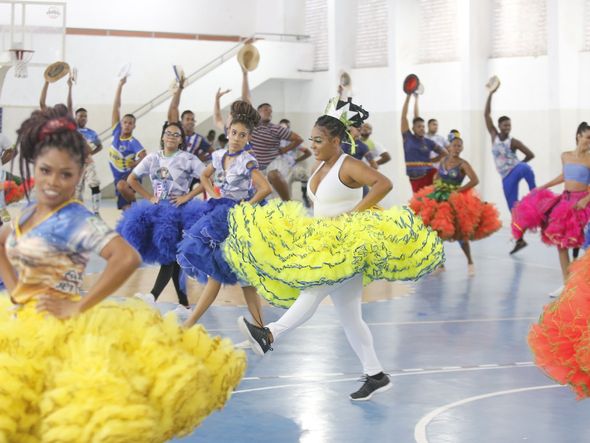 Forró do ABC em quadra por Arisson Marinho/CORREIO
