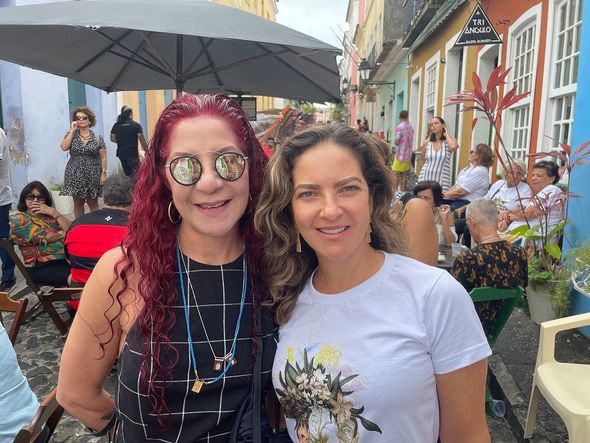 Jussara Amorim e Luciana Mastique por Foto Correio 
