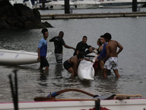 Praia da Preguiça é centro esportivo por Arisson Marinho/CORREIO