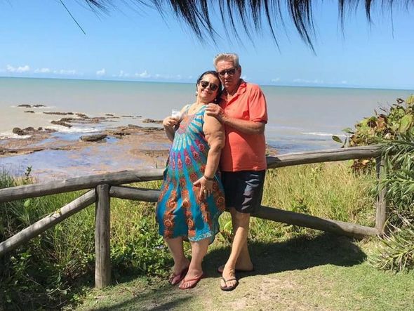 Cleuza e o marido por (Reprodução/redes sociais)