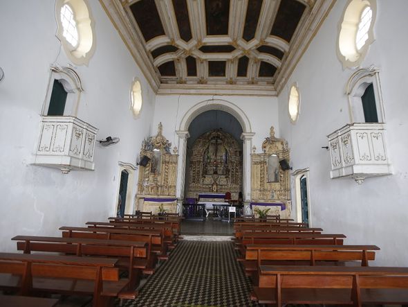 Igreja da Penha, na Ribeira por Foto: Arisson Marinho/CORREIO