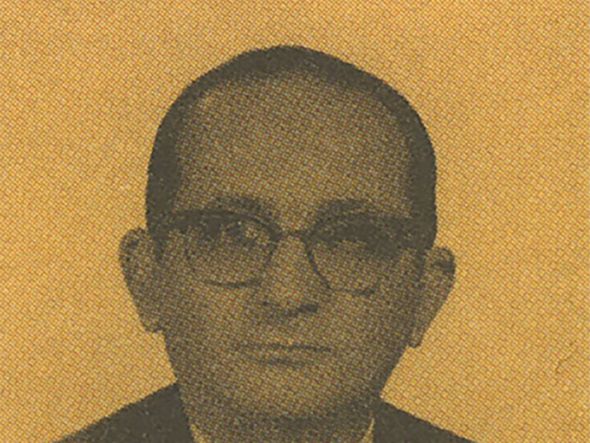 O filósofo na década de 1960, quando foi preso e exilado durante a ditadura militar  por Foto: Divulgação Itaú Cultural