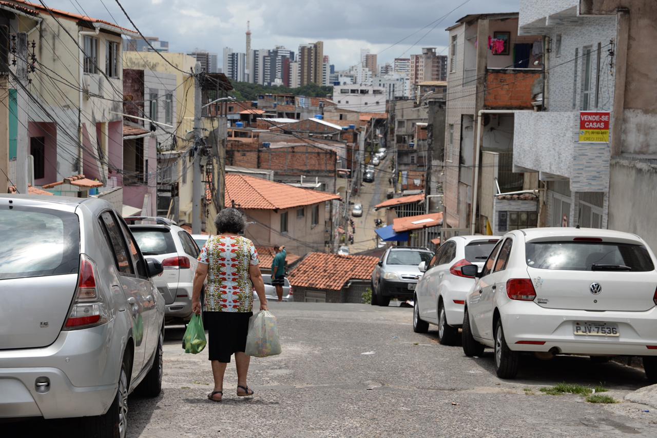 Rua do Nordeste de Amaralina leva nome da santa por Paula Fróes