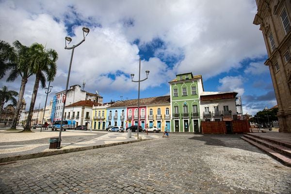 Centro historico vazio no feriado de Corpus Christi por Tiago Caldas/CORREIO