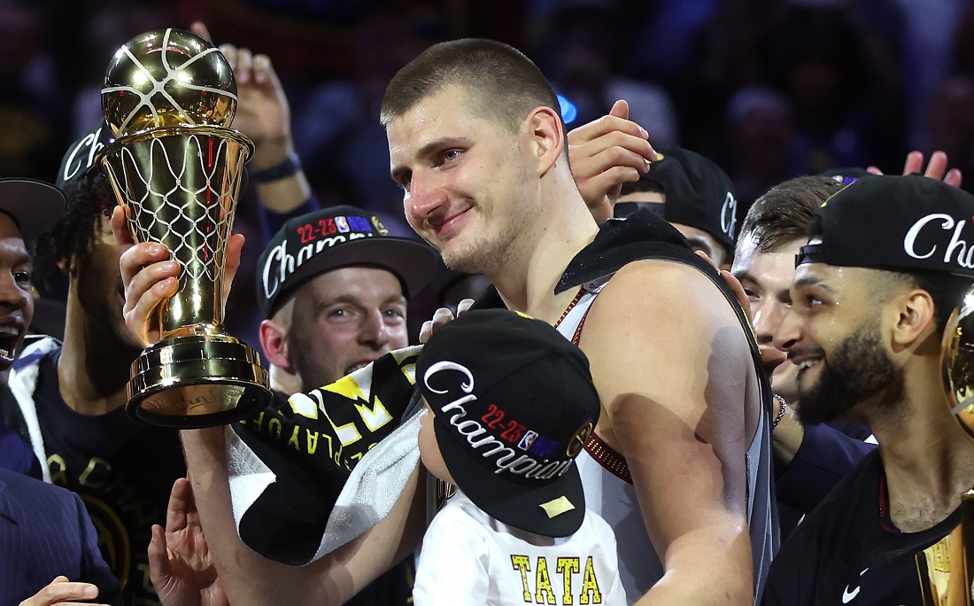 Jokic, do Denver Nuggets, é eleito MVP das Finais da NBA pela