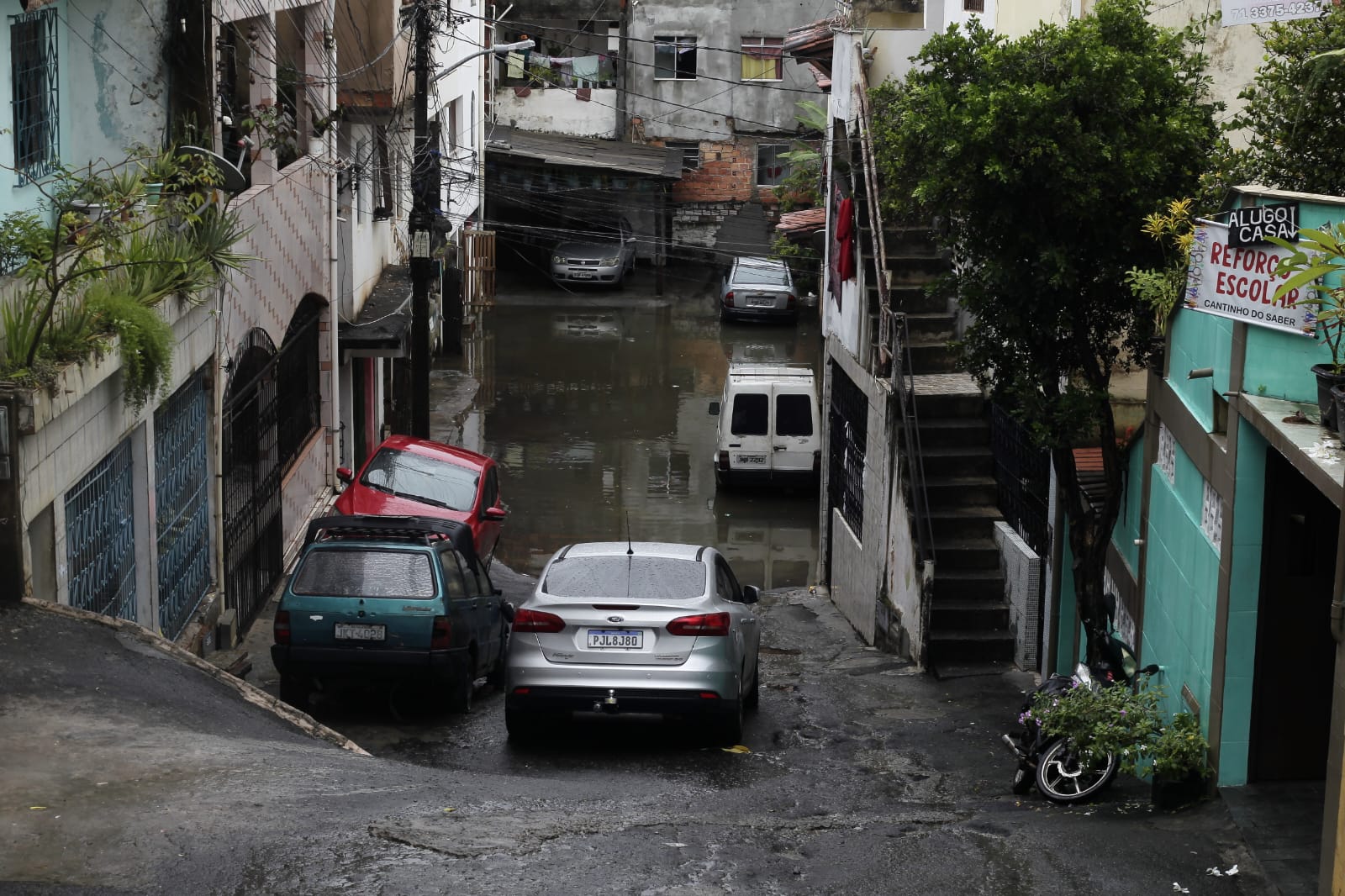 Chuvas castigaram Salvador por Arisson Marinho/CORREIO