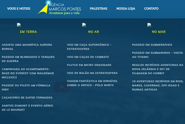 Agência de Viagem Marcos Pontes