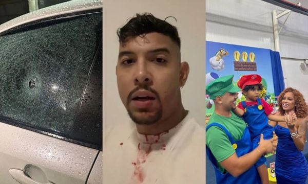 Pai de Apolo, filho de Sthe Matos, sofre tentativa de latrocínio