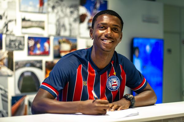 Aos 16 anos, Roger Gabriel faz parte do time sub-20 do Bahia