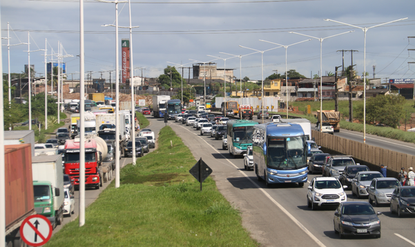 Congestionamento na BR 324