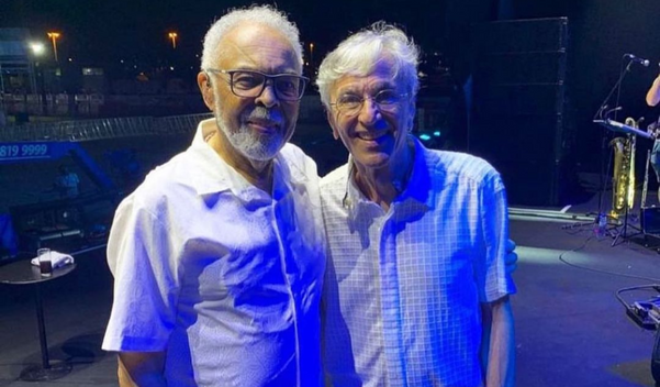 Caetano Veloso comemora 81 anos de Gilberto Gil