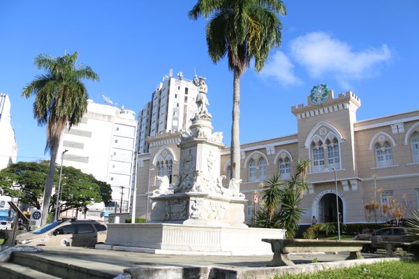 Chafariz da Cabloca está localizado no Largo dos Aflitos por Ana Lucia Albuquerque/CORREIO