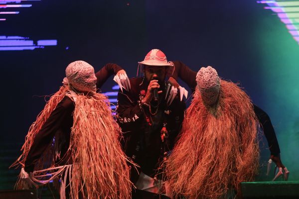 Show de Baianasystem em celebração ao bicentenário da Indep