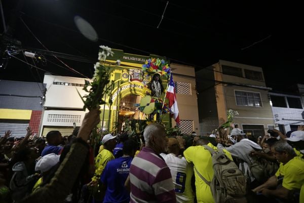 Após o desfile, as imagens retornaram ao Pavilhão 2 de Julho  por Arisson Marinho/CORREIO