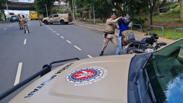 Polícia fez abordagens durante Operação Força Total