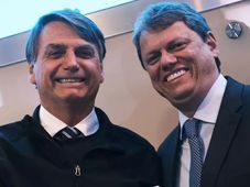 Imagem - Tarcísio promete a aliados indulto a Bolsonaro se for eleito presidente em 2026