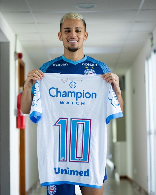 Atacante Biel assumiu a camisa 10 do Bahia após a saída de Daniel 