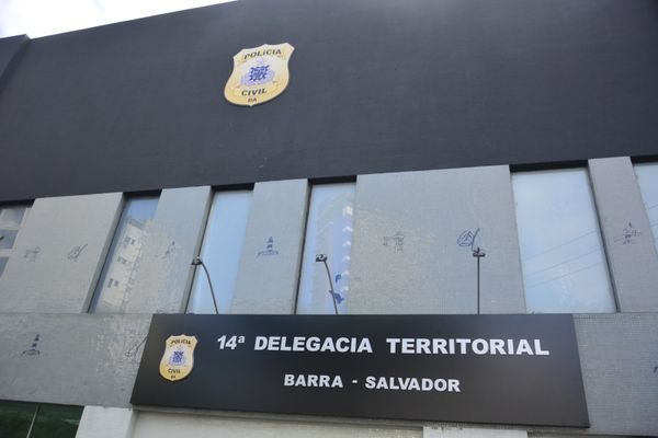 Fachada da 14ª Delegacia por Cândido Vinícius/Divulgação Polícia Civil