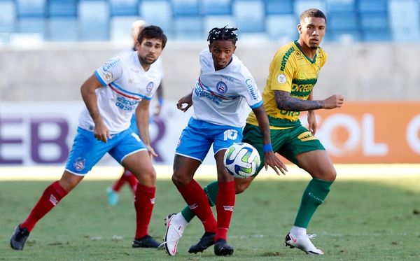 Bahia empatou com o Cuiabá na Arena Pantanal