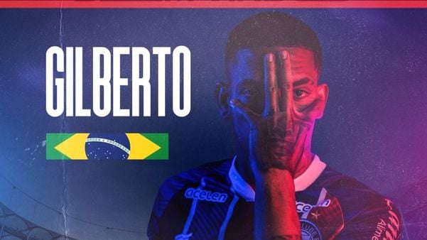 Lateral direito Gilberto é o novo reforço do Bahia