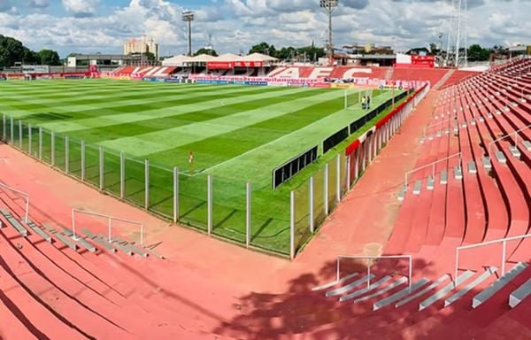 Estádio OBA, onde o Vila Nova manda os jogos da Série B