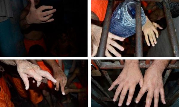 Dedos de detentos são quebrados como forma de tortura por Reprodução/MNPCT