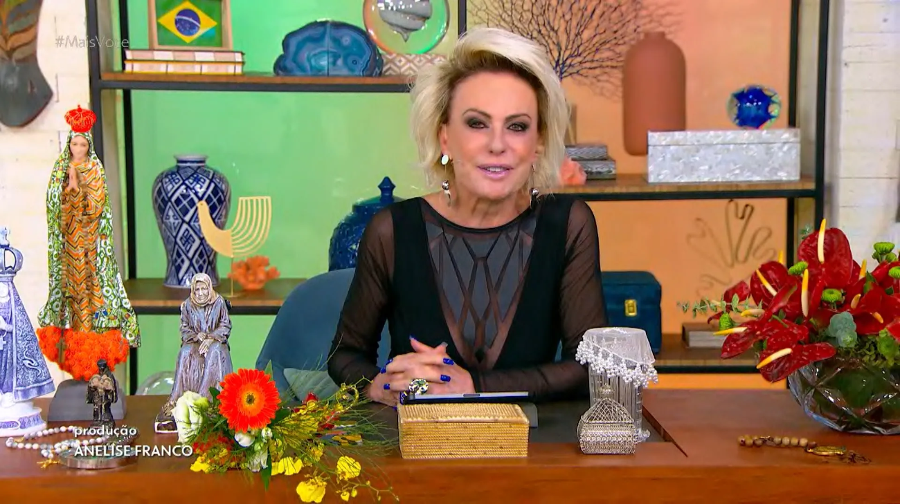 Ana Maria Braga retorna à Record TV por TV Globo