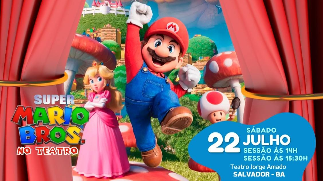 Mario morreu na capa de Super Mario Bros