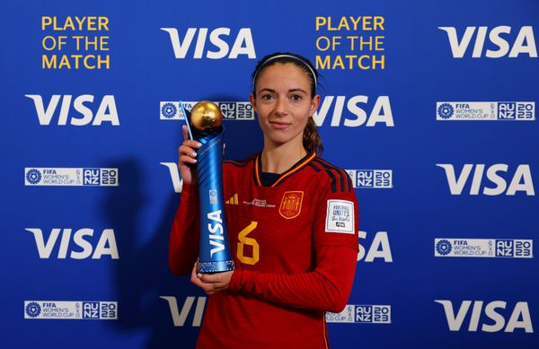 Aitama Bonmati atua pelo Barcelona e foi eleita melhor em campo na estreia da Espanha na Copa do Mundo por Divulgação/Twitter/@sefutbolfem