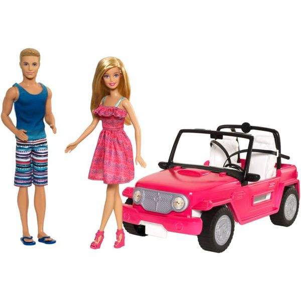 Primeiro carro da Barbie não era rosa; veja os modelos guiados