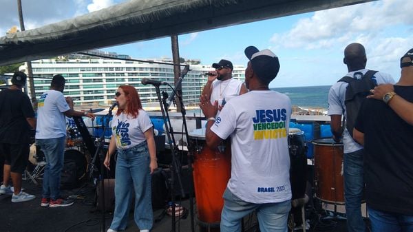 Marcha para Jesus teve trio elétrico e mais de 10 atrações