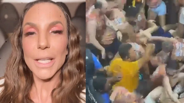 Ivete falou após foliões se machucarem no Fortal