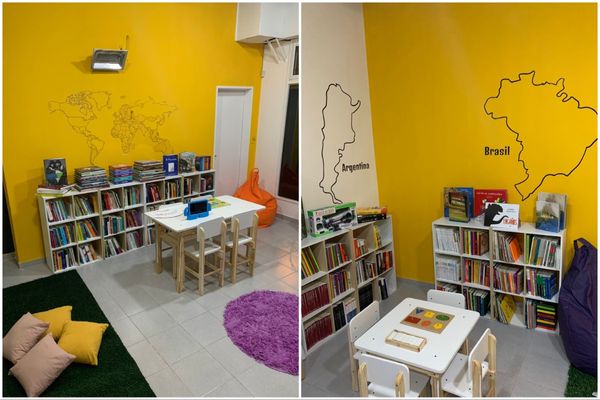Escola vai receber espaço com biblioteca