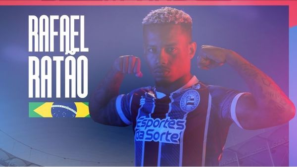 Rafael Ratão é o terceiro reforço do Bahia na janela do segundo semestre