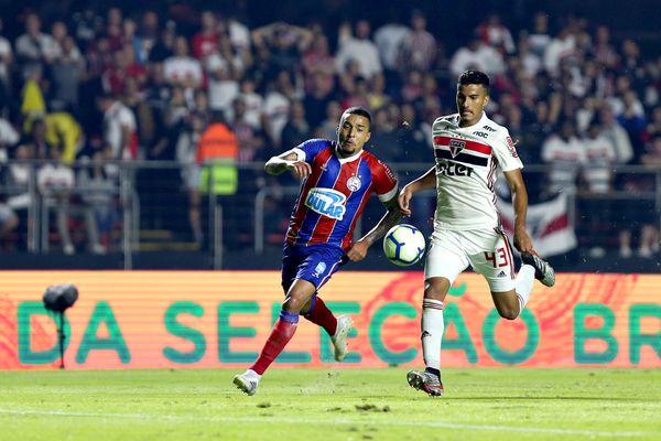 Em 2019, o Bahia venceu o São Paulo no Morumbi pela Copa do Brasil